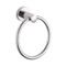 Modern Round Chrome Towel Ring